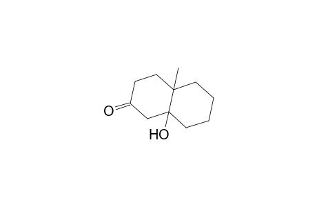 8A-ALPHA-HYDROXY-4A-ALPHA-METHYL-OCTAHYDRO-NAPHTHALEN-2(1H)-ONE