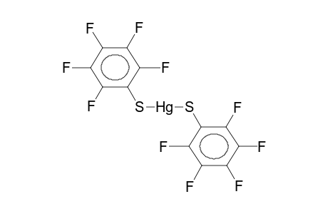 Mercury, bis[(pentafluorophenyl)thio]-