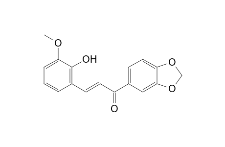 2-Hydroxy-3-methoxy-3',4'-methylenedioxy-chalcone