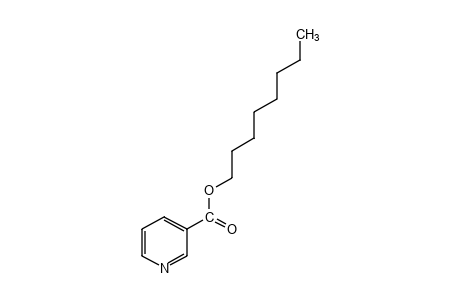 nicotinic acid, octyl ester