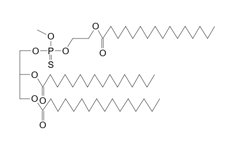 1,2-Dipalmitoylglycero-3-o-methyl-3-(o-beta-palmitoylethyl)thionophosphate