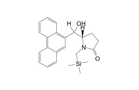 1-Trimethylsilylmethyl-2-pyrrolidone-5-(9'-phenanthrenyl .beta.-methanol)