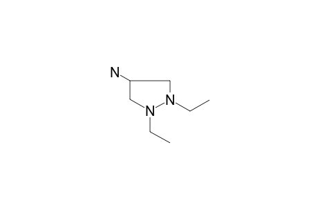 4-Amino-1,2-diethylpyrazolidine