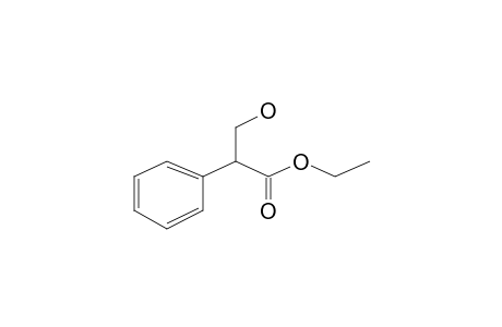 Benzeneacetic acid, .alpha.-(hydroxymethyl)-, ethyl ester