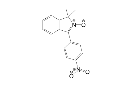 1,1-Dimethyl-3-(4-nitrophenyl)-1H-isoindole 2-Oxide