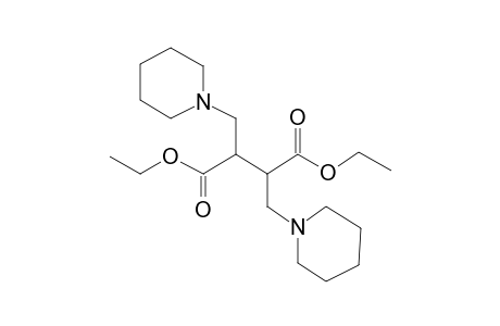 Butanedioic acid, 2,3-bis(1-piperidinylmethyl)-, diethyl ester