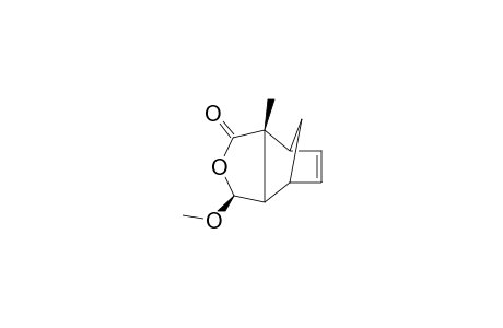 Racemic exo-5-Methoxy-2-methyl-4-oxa-endo-tricyclo[5.2.1.0(2,6)]dec-8-en-3-one