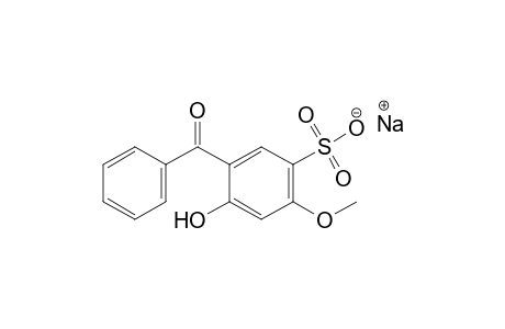 5-Benzoyl-4-hydroxy-2-methoxybenzenesulfonic acid, sodium salt