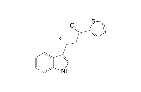 (R)-(+)-3-(1H-Indol-3-yl)-1-(thiophen-2-yl)butan-1-one