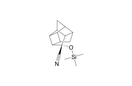 exo-(S)-8-Cyano-endo-8-(trimethylsilyloxy)pentacyclo[5.5.0.0(2,6).0(3,10).0(5,9)]undecane