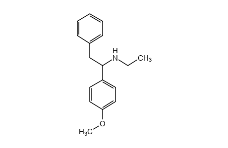 1-(p-methoxyphenyl)-2-phenyldiethylamine