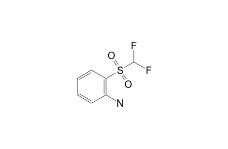 2-(Difluoromethylsulfonyl)aniline