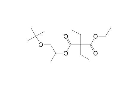 Diethylmalonic acid, ethyl 1-tert-butyloxyprop-2-yl ester