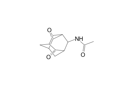 Acetamide, N-(4,8-dioxotricyclo[3.3.1.1(3,7)]dec-2-yl)-