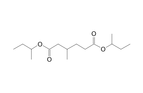 Hexanedioic acid, 3-methyl-, bis(1-methylpropyl) ester