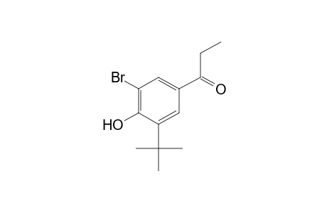 3'-bromo-5'-tert-butyl-4'-hydroxypropiophenone