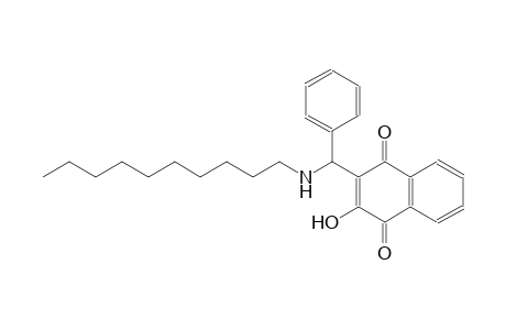 2-[(Decylamino)(phenyl)methyl]-3-hydroxynaphthoquinone