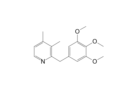 2-(3,4,5-trimethoxybenzyl)-3,4-lutidine