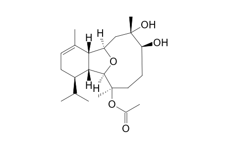 (-)-3-Acetoxycladiellin-11-ene-6,7-diol