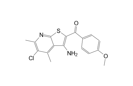 methanone, (3-amino-5-chloro-4,6-dimethylthieno[2,3-b]pyridin-2-yl)(4-methoxyphenyl)-