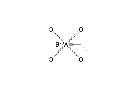 trans-(Ethylcarbyne)bromotetracarbonyl tungsten