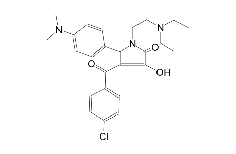 4-(4-Chloro-benzoyl)-1-(2-diethylamino-ethyl)-5-(4-dimethylamino-phenyl)-3-hydroxy-1,5-dihydro-pyrrol-2-one