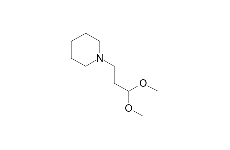 1-piperidinepropionaldehyde, dimethyl acetal