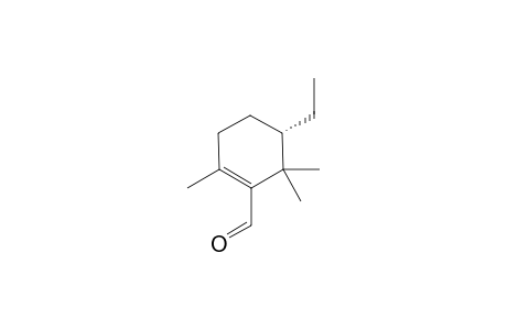 (-)-(5S)-5-ETHYL-2,6,6-TRIMETHYLCYCLOHEX-1-ENE-1-CARBALDEHYDE