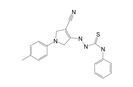 2-[4'-Cyano-1'-(p-tolyl)-2',5'-dihydro-1H-pyrrol-3'-yl]-N-phenylhydrazine-carbothioamide