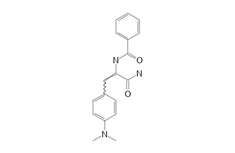 alpha-BENZAMIDO-p-(DIMETHYLAMINO)CINNAMAMIDE