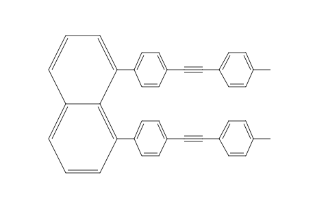 Naphthalene, 1,8-bis[4-[(4-methylphenyl)ethynyl]phenyl]-