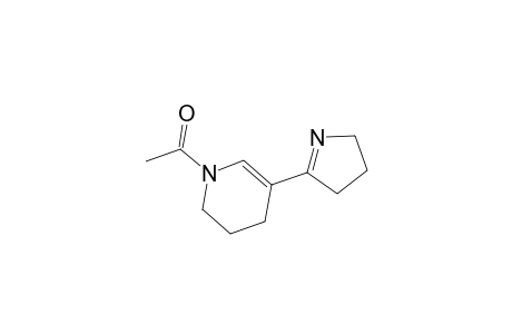 Pyridine, 1-acetyl-5-(3,4-dihydro-2H-pyrrol-5-yl)-1,2,3,4-tetrahydro-