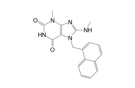 3-methyl-8-(methylamino)-7-(1-naphthylmethyl)-3,7-dihydro-1H-purine-2,6-dione