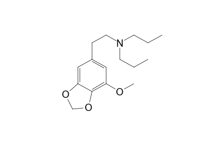 N,N-Dipropyl-3-methoxy-4,5-methylenedioxyphenethylamine