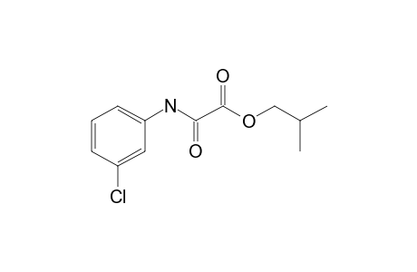 Oxalic acid, monoamide, N-(3-clorophenyl)-, isobutyl ester