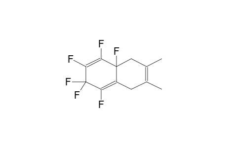 2,3,3,4,5,6-HEXAFLUORO-8,9-DIMETHYLBICYCLO[5.5.0]DECA-1,4,8-TRIENE