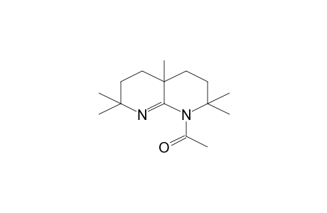 1-(2,2,4a,7,7-Pentamethyl-3,4,4a,5,6,7-hexahydro-2H-[1,8]naphthyridin-1-yl)-ethanone