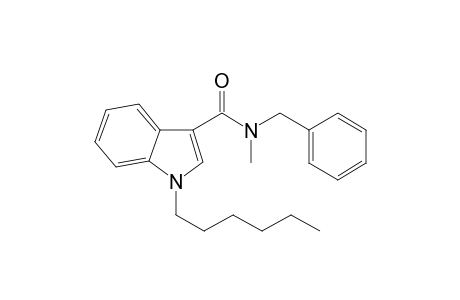 N-Benzyl-1-hexyl-N-methyl-1H-indole-3-carboxamide