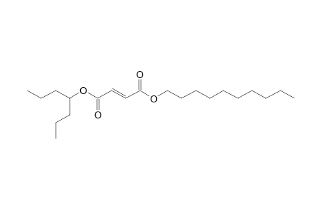 Fumaric acid, decyl 4-heptyl ester