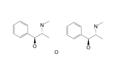 (1S,2R)-(+)-Ephedrine hemihydrate