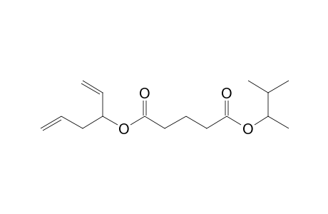 Glutaric acid, hexa-1,5-dien-3-yl 3-methylbut-2-yl ester