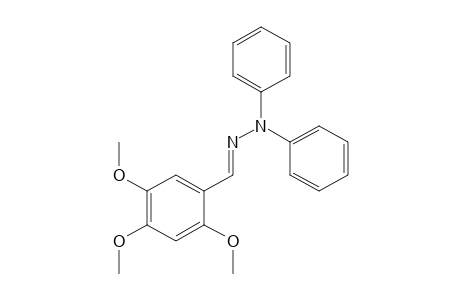 2,4,5-trimethoxybenzaldehyde, diphenylhydrazone