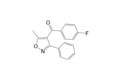 p-Fluorophenyl 5-methyl-3-phneyl-4-isoxazolyl ketone