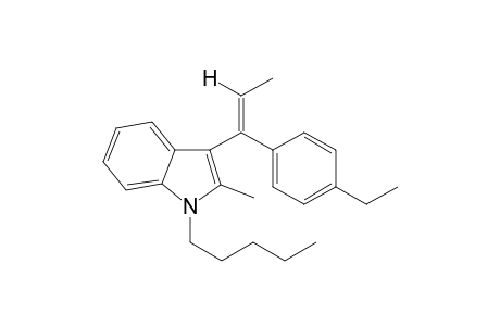 3-(1-(4-Ethylphenyl)-1-propen-1-yl)-2-methyl-1-pentyl-1H-indole