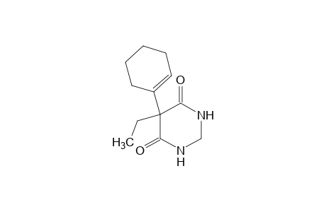 5-(1-CYCLOHEXEN-1-YL)-2,3-DIHYDRO-5-ETHYL-4,6-(1H,5H)-PYRIMIDINEDIONE