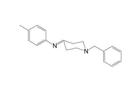 1-Benzyl-N-(4-methylphenyl)piperidin-4-imine