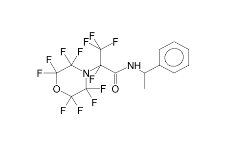 (+)(-)-N-(ALPHA-METHYLBENZYL)-PERFLUORO-2-MORPHOLINOPROPANOYLAMINE