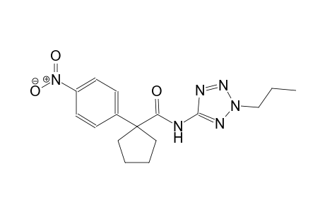 cyclopentanecarboxamide, 1-(4-nitrophenyl)-N-(2-propyl-2H-tetrazol-5-yl)-