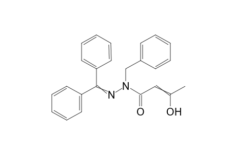 N-(benzhydrylideneamino)-N-benzyl-3-hydroxy-but-2-enamide