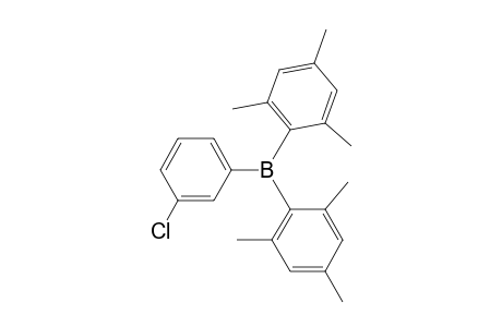 (3-chlorophenyl)-bis(2,4,6-trimethylphenyl)borane